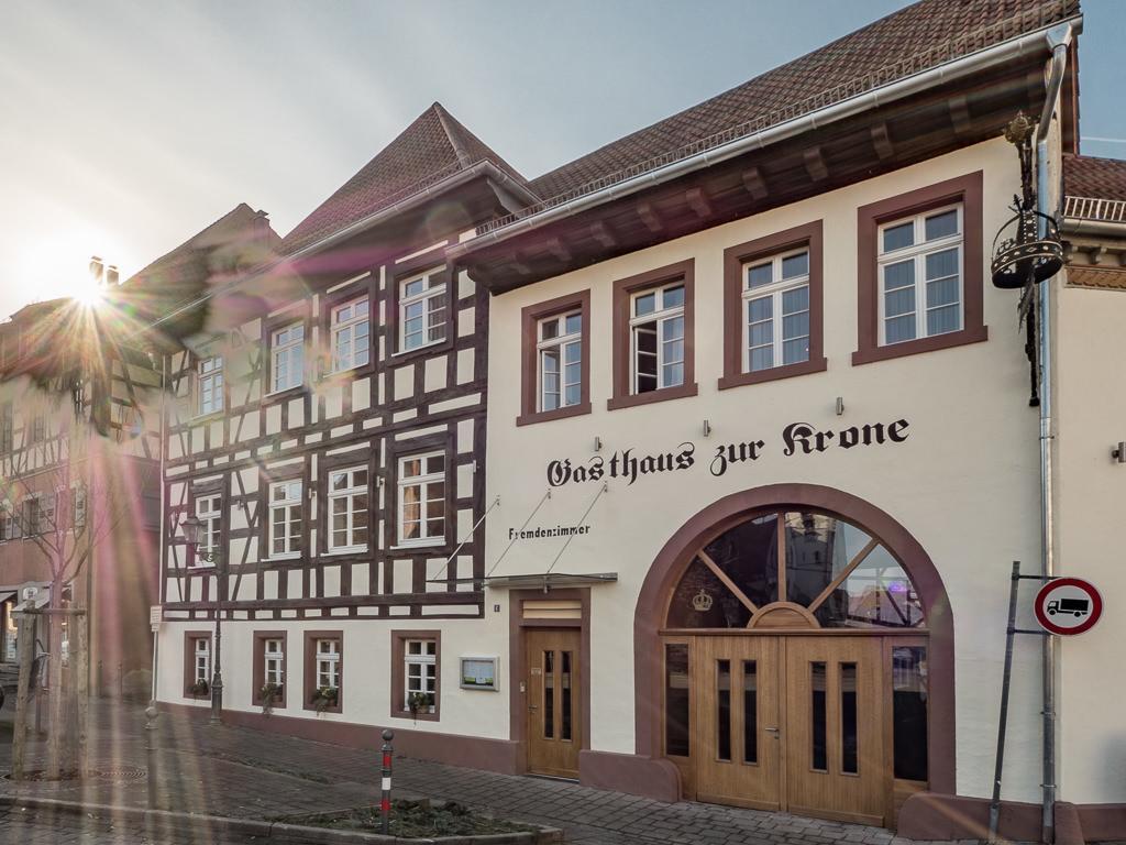 Gasthaus Zur Krone 웨인가텐 외부 사진